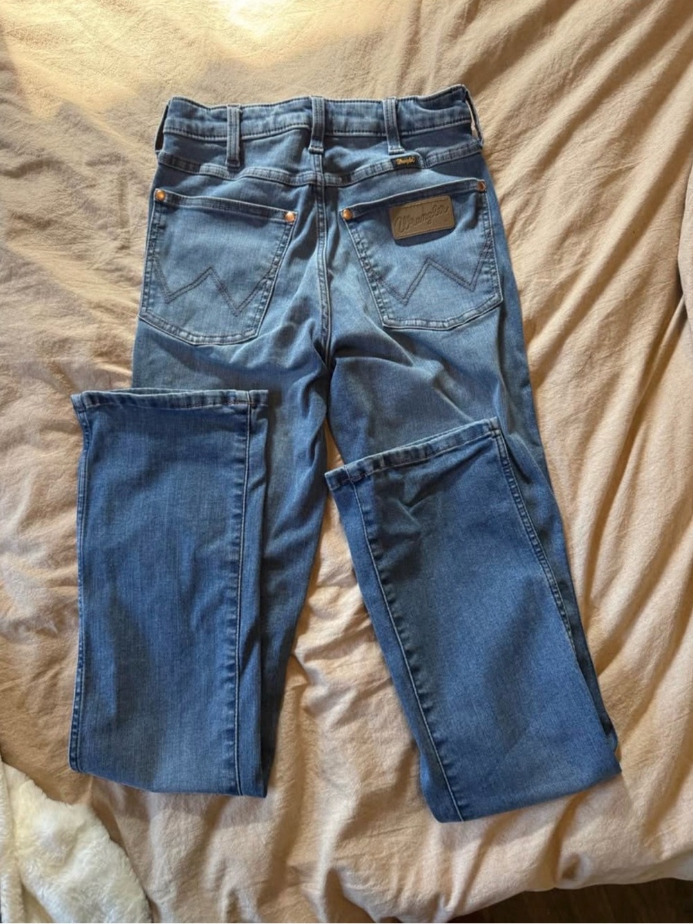 Wrangler Lainey Wilson Women's Straight Leg Blue Jeans